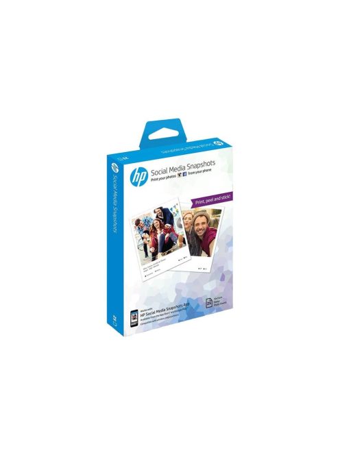 HP Social Media Snapshots Removable Sticky Photo Paper (Original)