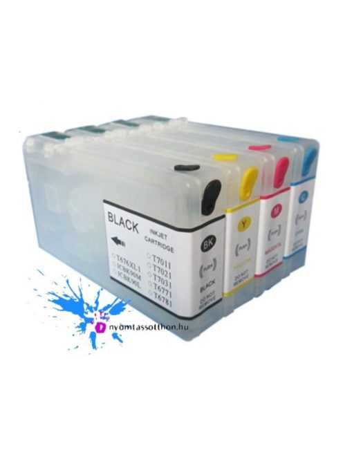 Epson T7031-T7034 Compatible Ink Cartridge Kit (Without Ink)