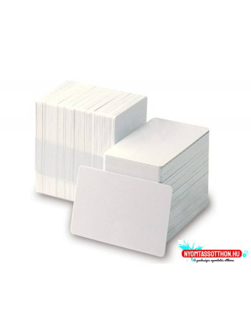 Plastic Card Photographs PVC Blank White (0.76mm) 100pcs / pack