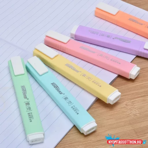 Metál Szövegkiemelő Készlet (6 darabos)