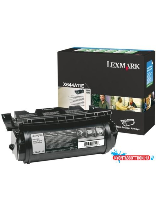 Lexmark X64x Return Toner 10.000 oldal (Eredeti) X644A11E