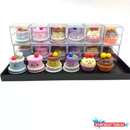 3D cuki radír (1db)