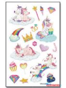 Gyerek tetoválás matrica - csillogós (többféle)