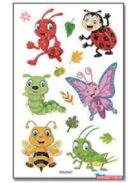 Gyerek tetoválás matrica - csillogós (többféle)