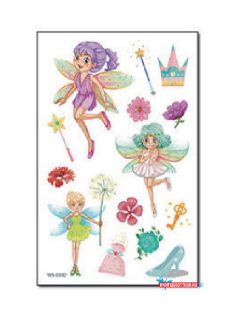 Gyerek tetoválás matrica - tündérek (többféle)