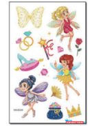 Gyerek tetoválás matrica - tündérek (többféle)