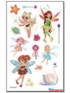 Gyerek tetoválás matrica - tündérek (többféle)