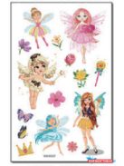 Gyerek tetoválás matrica - tündérek (többféle)