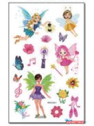 Gyerek tetoválás matrica - tündérek (többféle)