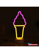 Asztali LED-es neon világítás (fagyi) x
