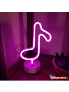 Asztali LED-es neon világítás (hangjegy)
