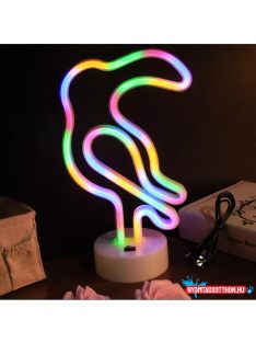 Asztali LED-es neon világítás (tukán)