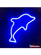 Fali LED-es neon világítás (delfin)