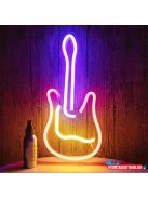 Fali LED-es neon világítás (gitár)