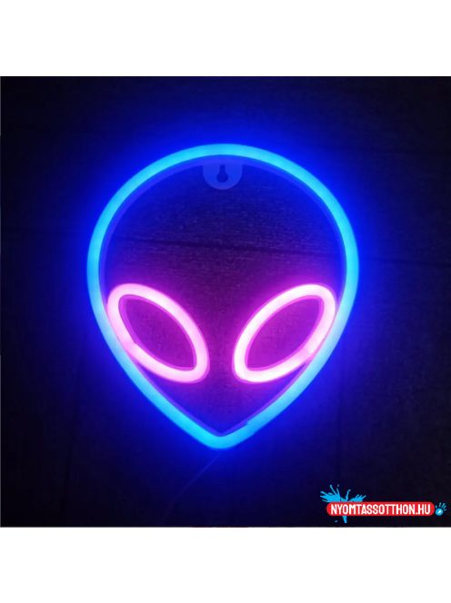 Fali LED-es neon világítás (UFO)
