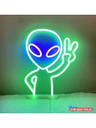 Fali LED-es neon világítás (menő UFO)
