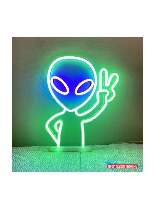Fali LED-es neon világítás (menő UFO)