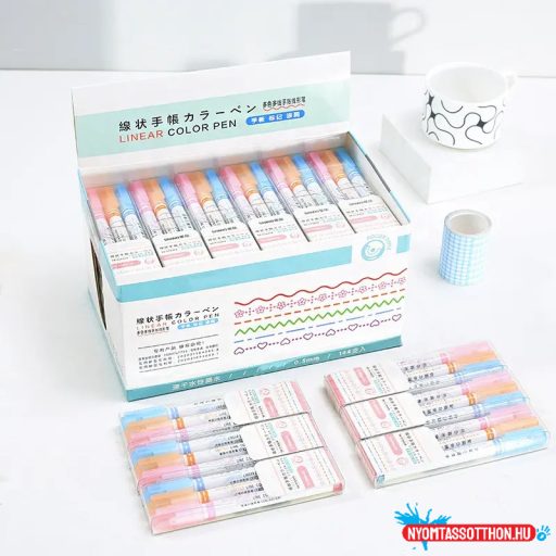 Lineáris Filc szett (6 darabos)